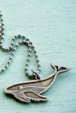 Humpback Whale Charm Necklace by Susie Ghahremani / boygirlparty.com