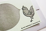 Letterpress Flat Cards by Susie Ghahremani / boygirlparty.com