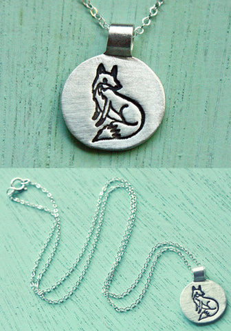Little Fox Necklace by Susie Ghahremani / boygirlparty.com