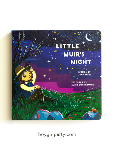 Little Muir's Night: Bedtime Book for Kids illustrated by Susie Ghahremani