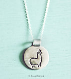 Silver Llama Necklace by Susie Ghahremani / boygirlparty.com