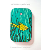 Fish Miniature Painting by Susie Ghahremani