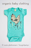 Chicken Baby Clothes - Organic Baby Clothes by boygirlparty