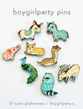 Enamel Pins by Boygirlparty (http://shop.boygirlparty.com)