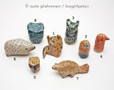Handmade Ceramic Animals by Susie Ghahremani / boygirlparty ®