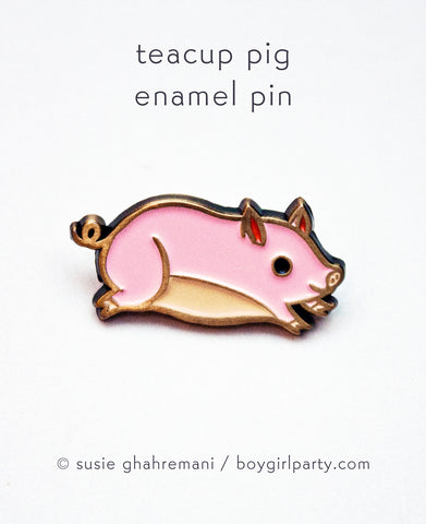 Pig Pin by Susie Ghahremani / boygirlparty.com