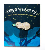 Platypus Pin Enamel Pin by boygirlparty /  Susie Ghahremani / http://shop.boygirlparty.com