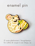 Year of the Rat Pin – Lunar New Year Rat Enamel Pin by boygirlparty for Collins & Coupe