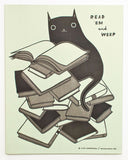 READ 'EM AND WEEP Letterpress Print by Susie Ghahremani / boygirlparty.com