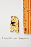 Book Bear Enamel Pin -- Bookish Lapel Pin by boygirlparty