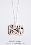 Silver Fox Necklace at boygirlparty.com