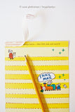 Snail Mail Stationery Set – Fold and Mail Letter Set by boygirlparty
