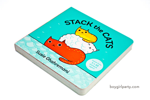 Stack the Cats PICTURE BOOK by Susie Ghahremani - Count from 1 to 10 a ...