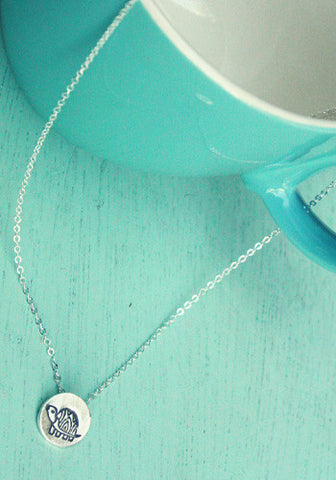 Miniature Silver Turtle Necklace by Susie Ghahremani / boygirlparty.com