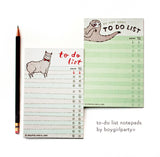To Do List Notepads by Susie Ghahremani / boygirlparty.com