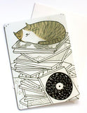 Cat Birthday Card by Susie Ghahremani / boygirlparty.com