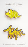 Triceratops Pin — Cute Dinosaur Enamel Pin by boygirlparty